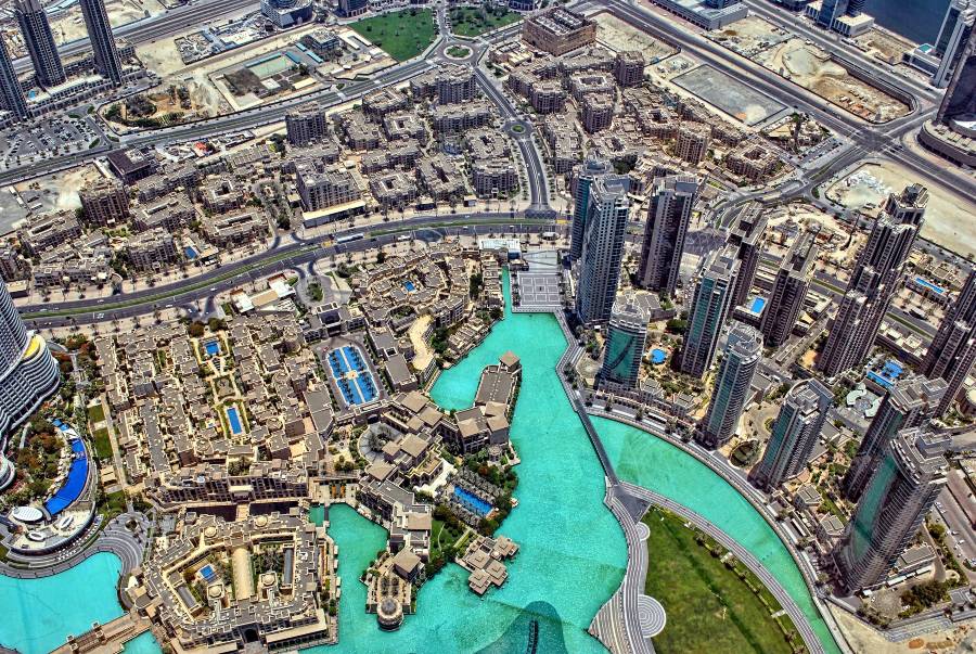 Dubai View from Burj Khalifa