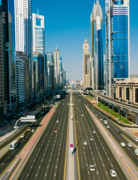 Dubai to Abu Dhabi Highway Bus Routes