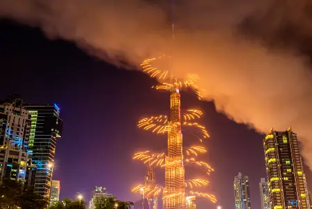 Dubai New Year’s Eve Burj Khalifa