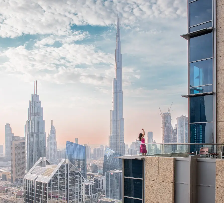 Apartments Hotel with Burj Khalifa Views