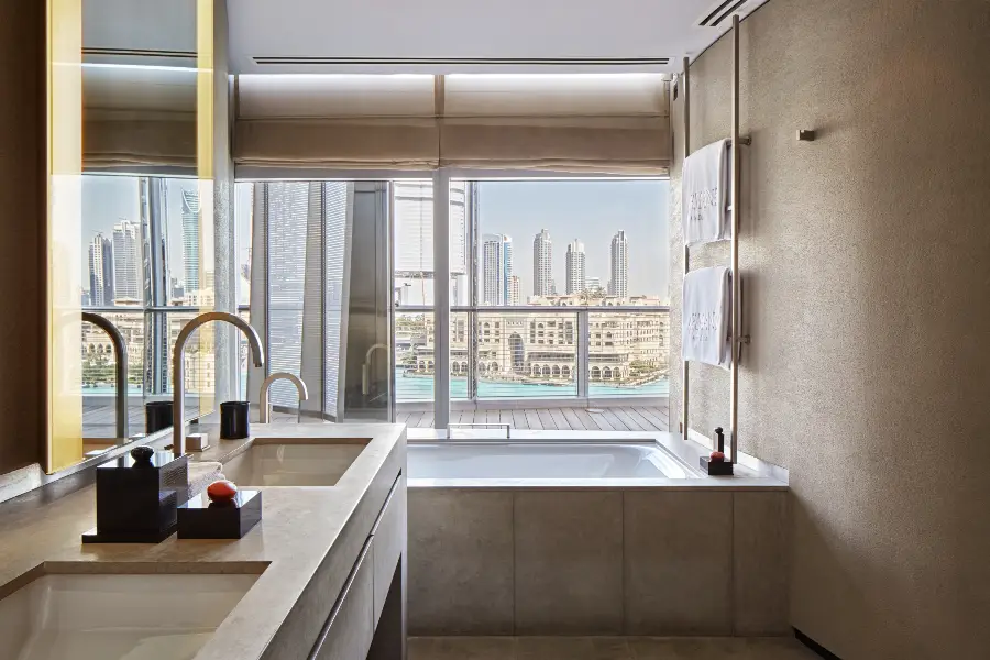 Armani Dubai Hotel Burj Khalifa Interiors Suite