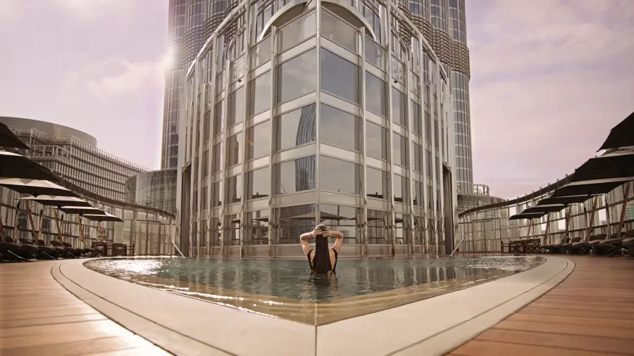 Armani Hotel Dubai Spa Pool